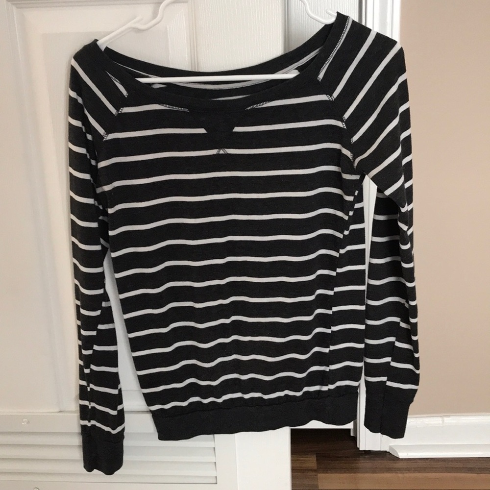 Black and white striped Shirt